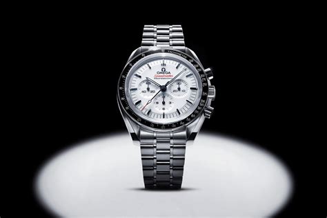 omega speedmaster white dial new|omega speedmaster white dial review.